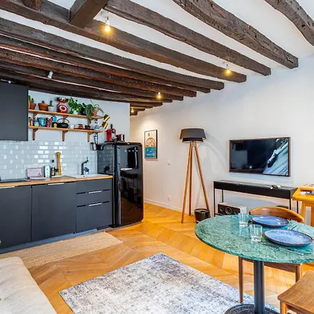 Guestready - Cozy For 2 Near Les Halles Apartment